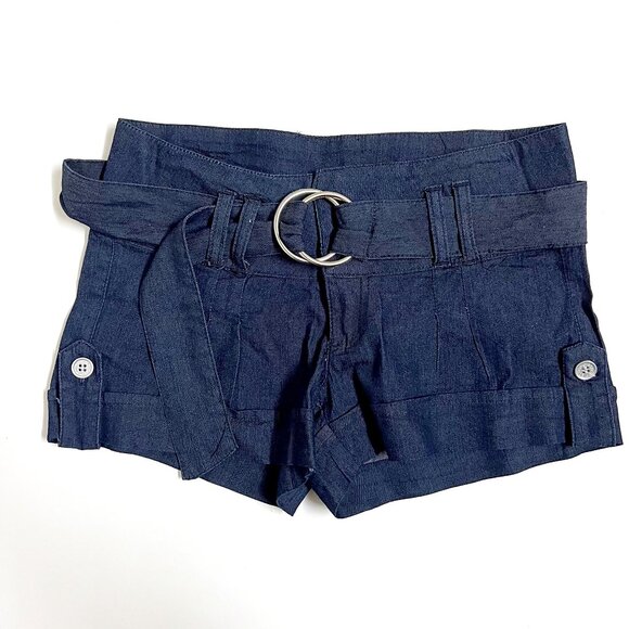 Bongo Blue Shorts with Belt (size 5) - Picture 1 of 7